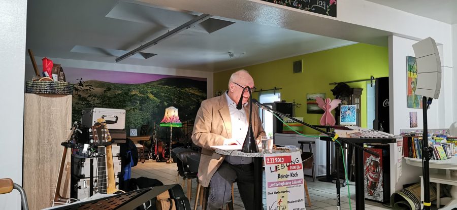 Lesung im Kunst-Café Lünen, 2. November 2019